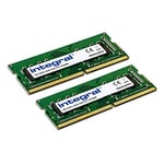 Integral 32GO kit (2x16GO) DDR4 RAM 3200MHz SODIMM Mémoire pour Ordinateur Portable/Notebook PC4-25600