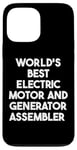 iPhone 13 Pro Max World's Best Electric Motor And Generator Assembler Case