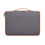 MacBook/Latop taske - Str. 34.5x24.5 - Vandafvisende - Grå