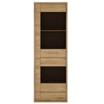 Vitriini Aatrium Shetland, 66x40x197 cm, ruskea