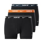 Sous Vêtement Boxer Nike Underwear Trunk 3pk Noir