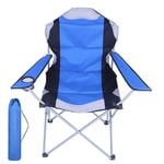 Portable Folding  Camping Chair Storage Bag Fishing Lightweight Seat Cup Holder