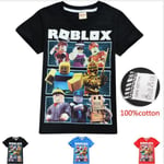 Roblox T-SHIRT för Barn storlek- 130-150 Black Svart 150