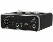 U-PHORIA USB Audio Interface Recording Microphone Instrument Equipment UM-2 NEW