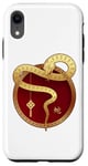 iPhone XR Zen Taiji Lucky Money Red Pocket Snake Year Pj ART ON BACK Case