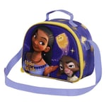 Karactermania Wish, Asha et la Bonne Étoile Star-Sac à Goûter 3D, Lilas