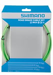 Shimano Brake Cable Set SIL-TEC Road Green 1 Set