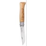 Couteau N°08 Animalia avec Gravure Sanglier - Set de 6 Pièces Opinel