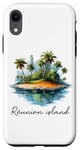 Coque pour iPhone XR Voyage Île de la Réunion, France Vacances touristiques