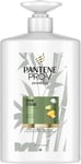 Pantene Grow Strong Shampoo with Biotin and Bamboo, 1l. Helps Promote Hair and
