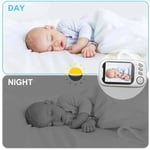 3.5 Inch Baby Nanny Security Camera  Feeding Time Reminder