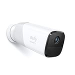 eufy Security eufyCam 2 Pro, caméra de Surveillance supplémentaire à connecter, autonomie de la Batterie 365 Jours, compatibilité HomeKit, résolution 2K, Protection IP67, Vision Nocturne, nécessite