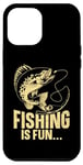 Coque pour iPhone 15 Plus Perche Poisson Pêcheur Prédateur