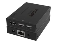 Vision Tc-Hdmiiprx/3 - Kvm / Lyd / Infrarød Forlenger - Mottaker - Over Cat 6 - Usb - Opp Til 150 M