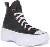 Converse A04183C Run Star Hike Forest Glam Mens Trainer Black White UK 6 - 12