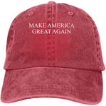 sanuo Make America Great Again Comfort Cowboy Hat Mans Womens Baseball Hat