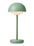 Toscana bordlampe oppladbar 5,5W IP44 - Dimbar - Grønn