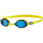 Speedo Jet Junior Swimming Goggles Yellow Kids 100% UV Protection Swim Eyewear