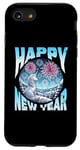 Coque pour iPhone SE (2020) / 7 / 8 Licorne Happy New Year