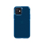 tech21 Evo Check for Apple iPhone 12 and 12 Pro 5G - Germ Fighting Antimicrobial Phone Case with 3 Meter Drop Protection,Classic Blue