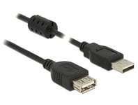 DELOCK – Extension cable USB 2.0 Type-A male > USB 2.0 Type-A female 3.0 m black (84886)