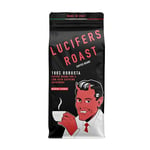 LUCIFERS ROAST 2.2lb strong coffee beans from Italy - very strong espresso - low acid - for coffee machines or portafilter - 100% Robusta (Whole Bean, 1000g)