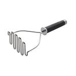 KitchenAid KO008OHOBA Gourmet Stainless Steel Wire Masher, Plastic, Matte Black