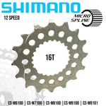 Shimano Deore Slx XT XTR MTB Micro Spline Cassettes Usure Rechange Pignon 16