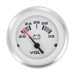 VEETHREE Voltmeter 20-32 Volt Ø2" - Lido Pro