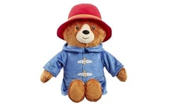 Rainbow Designs Paddington Bear Movie Talking Teddy Bear - Paddington Bear talking toy with 5 Phrases, Red Hat & Blue Duffle Coat - Cuddly Companion for Playtime Adventures