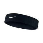 Nike Swoosh Sweat Headband Black Sweatband Gym Moisture Wicking Mens Womens