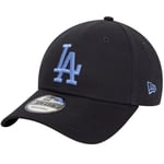 casquettes Homme, New Era League Essentials 940 Los Angeles Dodgers Cap, Noir