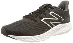 New Balance Homme 411 Sneaker, Black, 46.5 EU