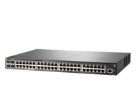 Hpe Aruba 2930F 48G Poe+ 4Sfp - Switch - L3 - Styrt - 48 X 10/100/1000 (Poe+) + 4 X Gigabit Sfp (Opplink) - Rackmonterbar - Poe+ (370 W)