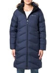 Marmot Women's Montreaux Coat, Warm, Insulated Hooded Winter Coat, Windproof Down Parka, Lightweight Packable Outdoor Jacket, Midnight Navy, M