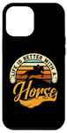 Coque pour iPhone 15 Plus Life Is Better With A Horse Dressage Horse Rider Equestre