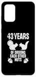 Coque pour Galaxy S20+ 43 ans à se rendre dingues, femme, mari, mariage