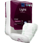 ABENA Light Mini Plus 1A Kroppsformat Inkontinensskydd med tejp, Premium - 16 Stk