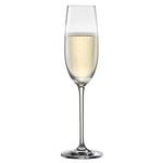 Schott Zwiesel Vinos Lot de 4 flûtes à champagne gracieuses avec point de mouse, verres en cristal Tritan lavables au lave-vaisselle, fabriqués en Allemagne (n° d'article 130010), cristal