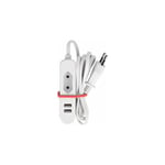 Bloc Multiprise - 1 Prise Euro Et 2 Ports Usb - Idéal En Voyage Velleman Wta26wusb