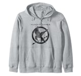 The Hunger Games Mockingjay Pin Zip Hoodie