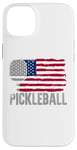 iPhone 14 Plus Pickleball American Flag July 4 Independence Day Case