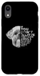 Coque pour iPhone XR If You Don't Believe They Have Souls Shih Tzu Portrait de chien