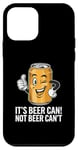 iPhone 12 mini Retro Beer Can Winking 1950s Style with Funny Beer Slogan Case