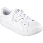 Skechers Womens BOBS D'Vine Instant Delight Trainer - White material_Synthetic - Size UK 7