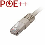 Cablenet 20m Cat6 RJ45 Grey U/UTP PVC 24AWG Flush Moulded Booted Patch