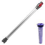 Silver Wand Tube for DYSON V7 SV11 Rod Pipe Cordless Vacuum + Pre Motor Filter