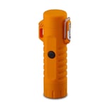 Candle Lighter, Electric Lighter,USB Rechargeable Electric Arc Lighter, Windproof Flexible Lighter,for Kitchen, Barbecue, Candles, Gas Stove, BBQ, Cigarette,orange