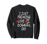 Dogman Cryptid Cryptozoology Dogman Sweatshirt