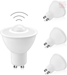 4pcs LED Smart Motion Sensor Light Bulbs GU10 PIR Detection Spotlight 5W Dorigh